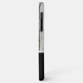 素朴フェイク木にグレーと黒を加える Case-Mate iPhoneケース (裏面/左)