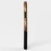 素朴フェイク木に茶色の黒を追加 Case-Mate iPhoneケース (裏面/右)