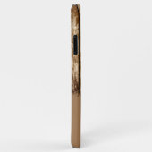 素朴フェイク木に茶色を追加 Case-Mate iPhoneケース (裏面/右)