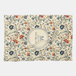 素朴フランスのカントリーシック |名カスタム前 キッチンタオル