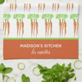 素朴フランスのパーソナライズされた水彩 キッチンタオル (折り畳み)