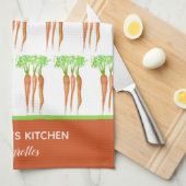 素朴フランスのパーソナライズされた水彩 キッチンタオル (四つ折り)