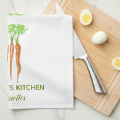 素朴フランスのパーソナライズされた水彩 キッチンタオル (四つ折り)