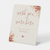 素朴フローラが記憶に残ってい結婚れば 台座サイン (正面)