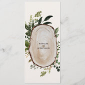 素朴フローラとウッドリ結婚スの〔雄ジカの〕枝角 メニュー (裏面)