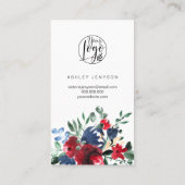 素朴フローラのロゴを感謝していご注文 名刺 (裏面)