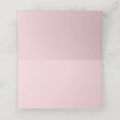 素朴フローラの座席表、表結婚番号01 プレイスカード (内部開封)