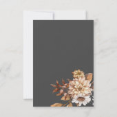 素朴フローラの結婚詳細・エンクロージャ・カード 招待状 (裏面)