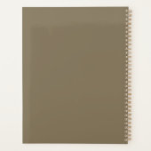 素朴フローラウェディングプランナー プランナー手帳 (裏面)