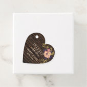 素朴フローラウッドズ結婚サンキュー フェイバータグ (インサイチュ)