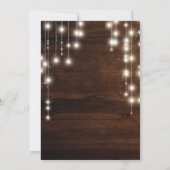 素朴フローラウッドヴィンテージタイポグラフィ セーブザデート (裏面)