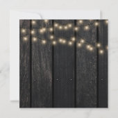 素朴フローラガーデンバ結婚ンウッド 招待状 (裏面)