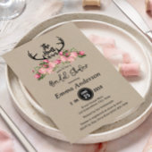 素朴フローラクラフト狩りはオーバーブライダルシャワー 招待状