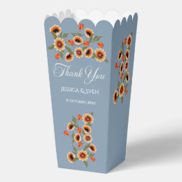 素朴フローラスカンジナビアフォークインスパイア結婚の フェイバーボックス