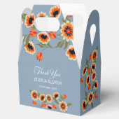 素朴フローラスカンジナビアフォークインスパイア結婚の フェイバーボックス (オープン)