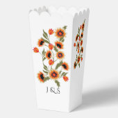 素朴フローラスカンジナビアフォークインスパイア結婚の フェイバーボックス (裏面)