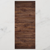 素朴フローラストリングラ結婚イトのディナーメニュー メニュー (裏面)