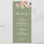 素朴フローラセージグリーンフラットズ結婚ズ メニュー (正面)