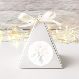 素朴フローラニュートラルエレガントな結婚式 ラウンドシール