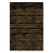 素朴フローラパープル金ゴールド結婚のエンクロージャカード テーブルナンバー (裏面)