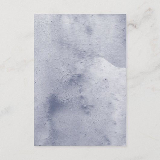 素朴フローラビーチ航海の披露宴 エンクロージャーカード (裏面)