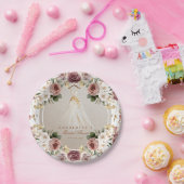 素朴フローラブライダルシャワー紙プレート ペーパープレート (パーティー)