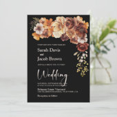 素朴フローラブ結婚ラック 招待状 (スタンド正面)