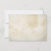 素朴フローラボ結婚ホ 出欠カード (裏面)