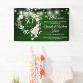 素朴フローラライト50周年記念ウェルカム 横断幕 (インサイチュ)