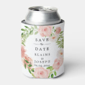 素朴フローラリース写真の日付を保存 缶クーラー (缶正面)