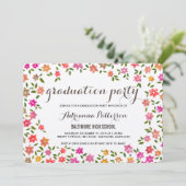 素朴フローラリース卒業党 招待状 (スタンド正面)