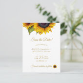 素朴フローラ写真は日付を保存結婚する 案内ポストカード (スタンド正面)