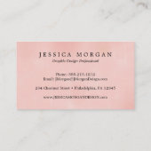 素朴フローラ名刺 名刺 (裏面)