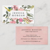 素朴フローラ名刺 名刺 (正面/裏面)