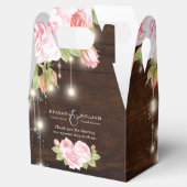 素朴フローラ式結婚式 フェイバーボックス (オープン)