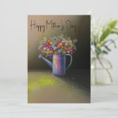 素朴フローラ散水絵画缶 シーズンカード (スタンド正面)