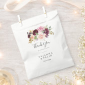 素朴フローラ植物株ありがとうご結婚ざう フェイバーバッグ (クリップ留めされた状態)