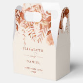 素朴フローラ秋秋の結婚式 フェイバーボックス (オープン)