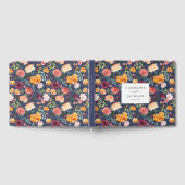 素朴フローラ結婚のゲストブック ゲストブック (全面)