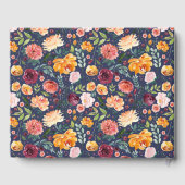 素朴フローラ結婚のゲストブック ゲストブック (裏面)