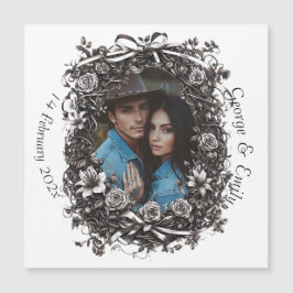 素朴フローラ結婚のセピア。