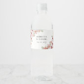 素朴フローラ結婚のボトルのラベル ペットボトルラベル (正面)