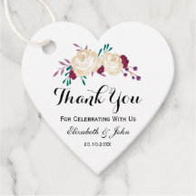 素朴フローラ結婚の感謝メッセージカード