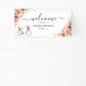 素朴フローラ結婚の歓迎 横断幕 (インサイチュ)