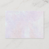 素朴フローラ結婚の願い エンクロージャーカード (裏面)