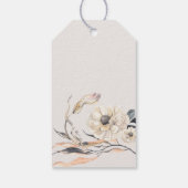 素朴フローラ結婚モノグラム紋 ギフトタグ (裏面)