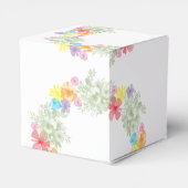 素朴フローラ結婚リース フェイバーボックス (裏面サイド)