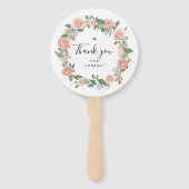 素朴フローラ結婚歓迎ハンドファン ハンドファン (裏面)