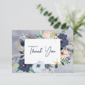 素朴フローラ航海の結婚ビーチ サンキューカード (スタンド正面)