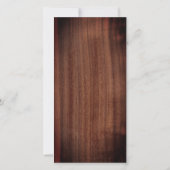 素朴フローラ記念悔やみや弔慰写真葬儀 サンキューカード (裏面)